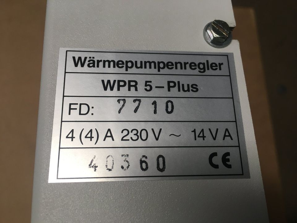 Wärmepumpe Regler WPR5-plus Heizung in Wittichenau