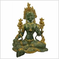 Grüne Tara - dunkelantikgrün 7,5kg 42,5cm Buddha Buddhismus Stuttgart - Zuffenhausen Vorschau