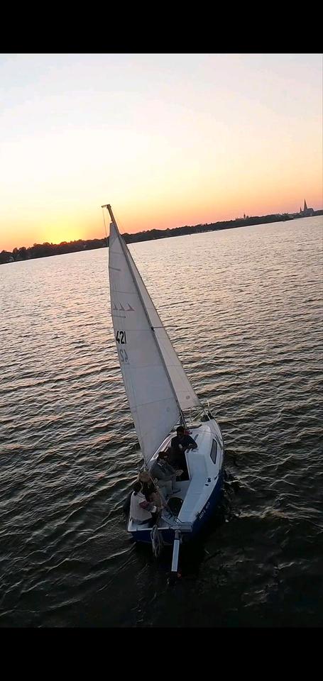 Segelboot Flying Seagull zu verkaufen inkl. Trailer u. E-Motor image