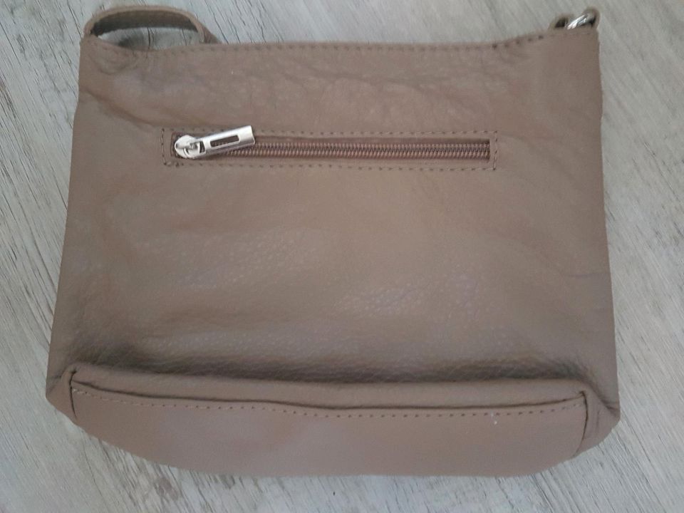 GENUINE LEATHER BORSE IN PELLE MADE IN ITALY HANDTASCHE, NEU in Gatersleben