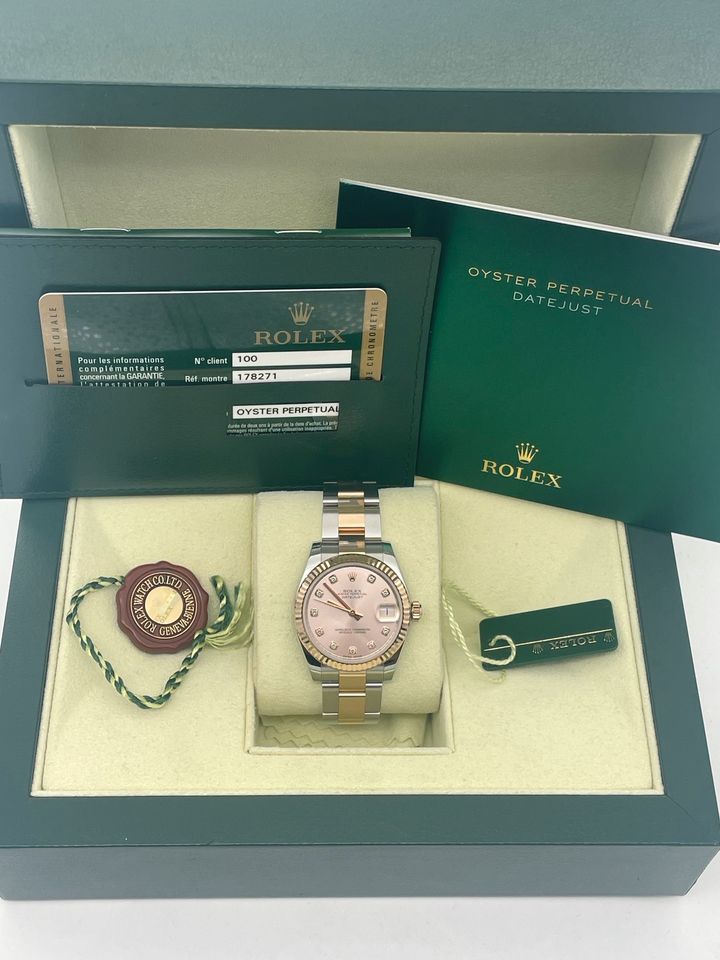 Rolex Datejust 31 Ref. 178271 Rosa Dia. Lc.100 Bj.2013 in Frankfurt am Main