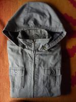 Schöne graue, kakhi  Jacke s.Oliver Gr.38/40 Kapuze pure Cotton Hessen - Schwalmstadt Vorschau