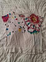 Desigual Shirt M Damen dots weiß Bayern - Ingolstadt Vorschau
