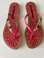 Flipflop Zehentreter Gr. 39 40 Pink Grendha Steine Bayern - Hohenwart Vorschau