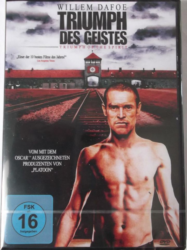 Triumph des Geistes - 2. Weltkrieg KZ Auschwitz - Willem Dafoe in Osnabrück