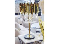 Deko Tischlampe Gold Steine Design + LED NEU Nordrhein-Westfalen - Gelsenkirchen Vorschau