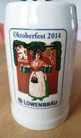 Bierkrug, Halbliter, Sonderkrug, Oktoberfest 2014, Löwenbräu Nordrhein-Westfalen - Bottrop Vorschau