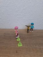 Playmobil Kinder mit Fahrrad und Skates 70061/Skateboarderin 9338 Bayern - Wilhelmsthal Vorschau