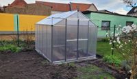 Gewächshaus Alu 225x322cm 6 mm Fundamentrahmen Gartenhaus NEU Hessen - Weilburg Vorschau