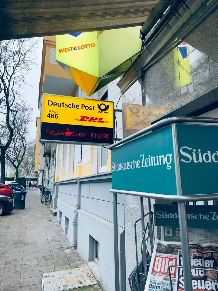 Kiosk,Postfiliale, Lottoannahnestelle in Düsseldorf