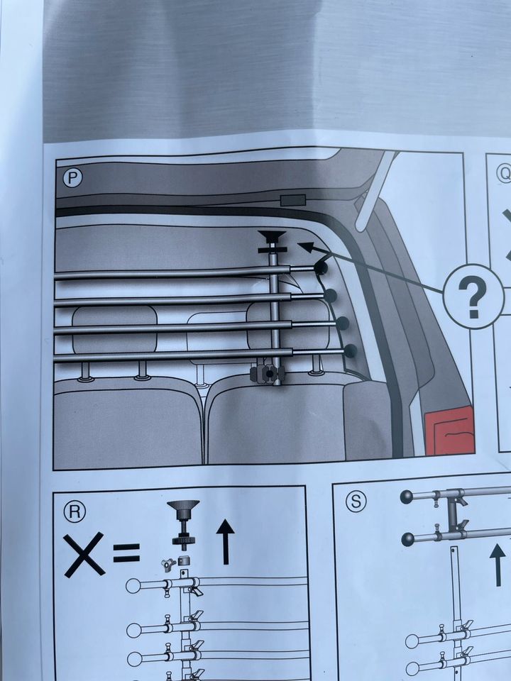 Gepäckgitter/Gepäck Hund Auto neuwertig in Frankfurt am Main