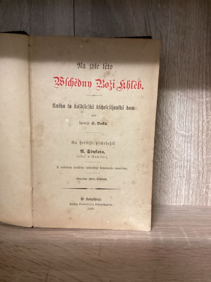 Bibel Gedichts Bücher 1890 und 1906 alt in Alfeld (Leine)