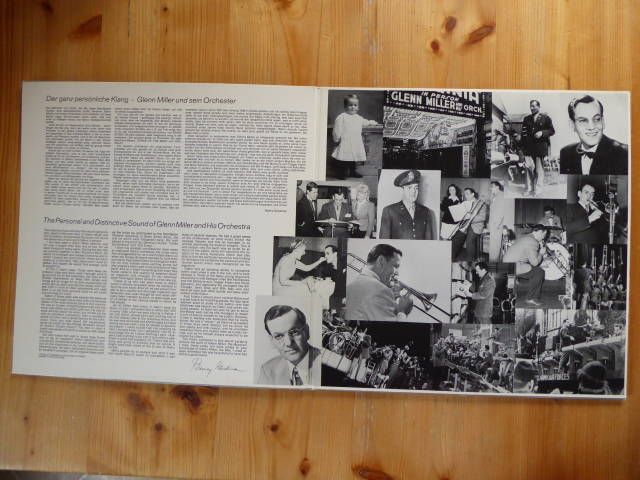 Glenn Miller Originalaufnahmen Erfolge Vinyl LP Schallplatte in Saulgrub