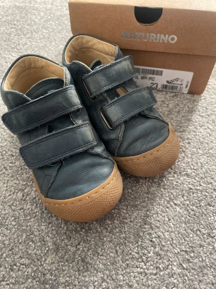 NATURINO Cocoon Lauflernschuhe dunkelblau Gr. 23 in Leipzig