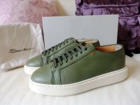 Santoni Sneaker Clean Icon Grün EU39.5 NP520€ EU40 Schuhe Nordrhein-Westfalen - Hamm Vorschau