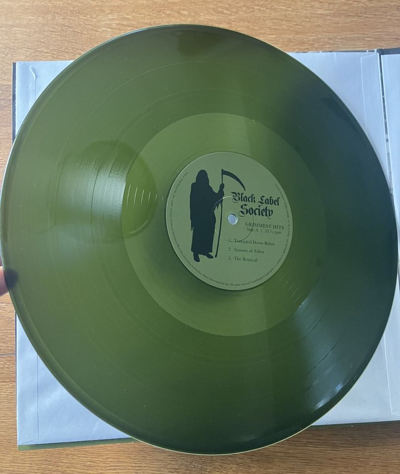 BLACK LABEL SOCIETY - Grimmest Hits - 2x grünes Vinyl - mint in Aschaffenburg