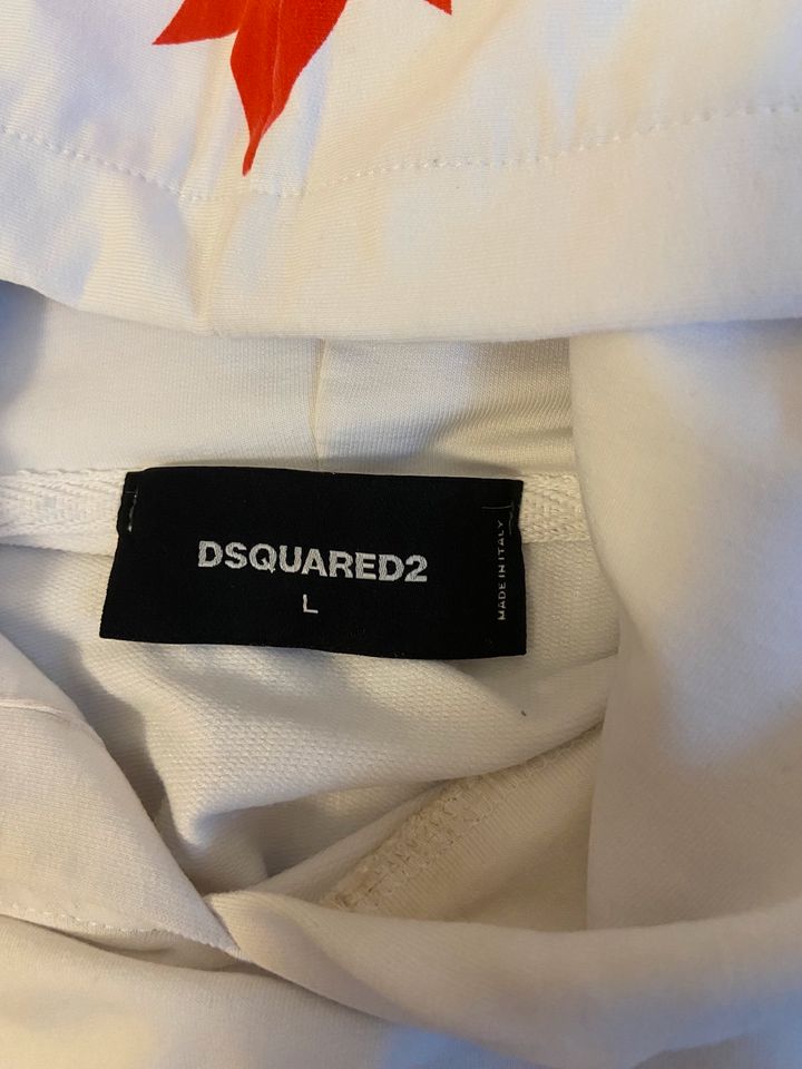 Weißer Hoddie Canada Dsquared2 in Herford