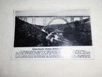 Postkarte "Brücke bei Müngsten", s/w Niedersachsen - Peine Vorschau