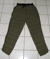 leichte Sommerhose (TALLY WEIJL), schwarz/ocker, Gr. S – 36/38 Sachsen - Wermsdorf Vorschau