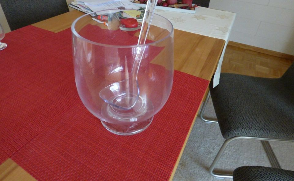 GLAS Bowle Set ,Marke "Eisch" 8 teilig in Schwabach