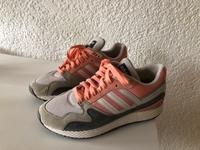 Adidas Sneaker Damen Schuhe grau/weiß/rosa in Gr. 42 2/3 wie NEU Hessen - Idstein Vorschau