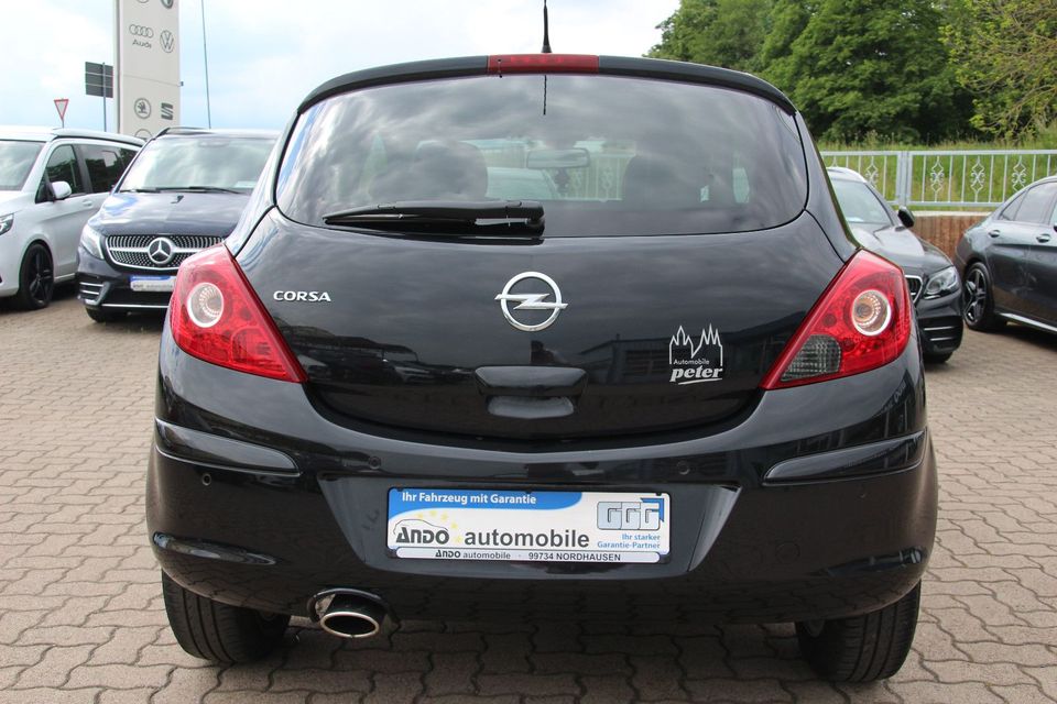 Opel Corsa D 1.4 101PS Energy Klima/Teilleder/2-Hand in Nordhausen