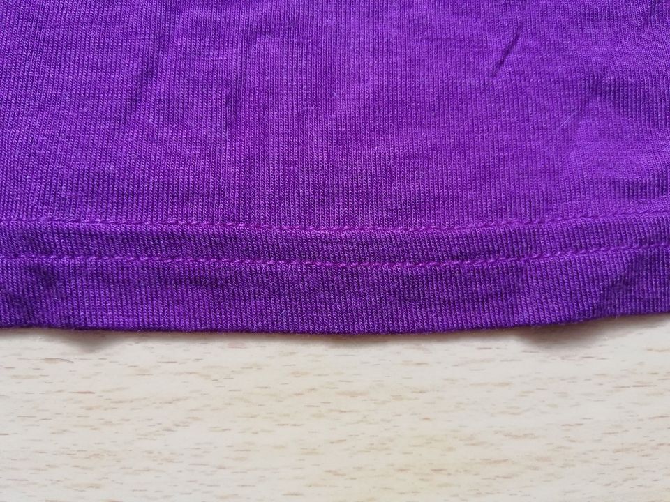 U&F | Viskose Shirt Rollkragen kurzärmelig Gr. 40/L lila violett in Mülheim (Ruhr)