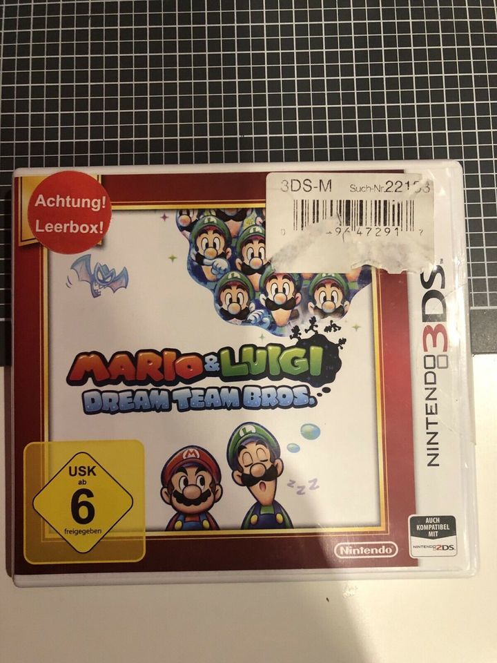 Mario&Luigi Dream Team Bros Nintendo 3Ds Neu in Büddenstedt