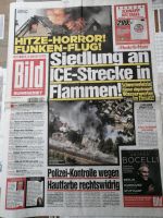 Bild Zeitung 08.08.2018 Siedlung Siegburg Funkenflug Flammen Nordrhein-Westfalen - Voerde (Niederrhein) Vorschau