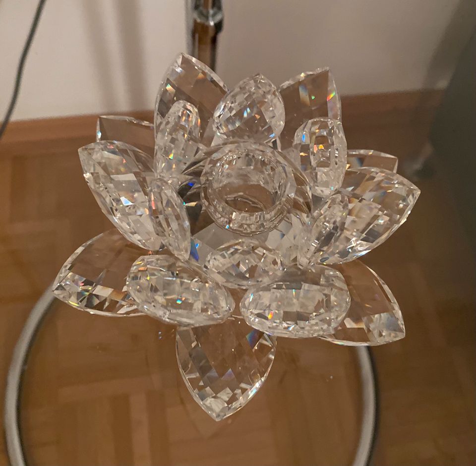 Swarovski Kerzenleuchter Seerose Artikel Nr. 119747 in Dortmund