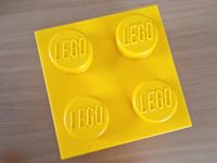 Lego Aufbewahrungsboxen 1 gelb & 1 rot - Stapelboxen Nordrhein-Westfalen - Südlohn Vorschau