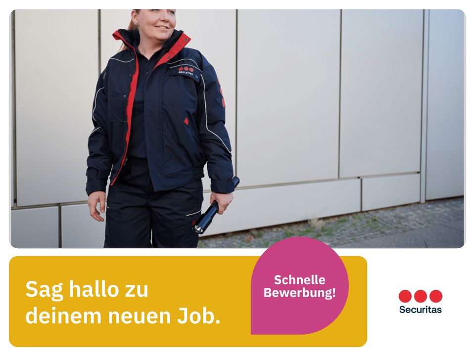 Sicherheitsmitarbeiter (m/w/d) (Securitas Deutschland) Sicherheitsdienst  Sicherheitsmitarbeiter Objektschutzmitarbeiter in Ulm