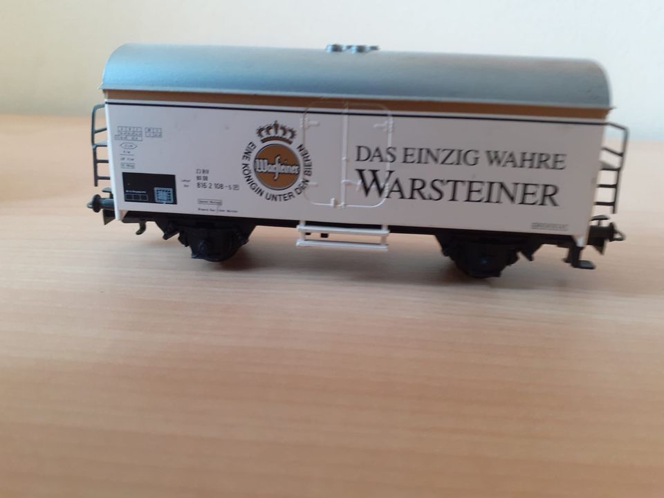 Märklin Bierwagen Warstein in Weitramsdorf