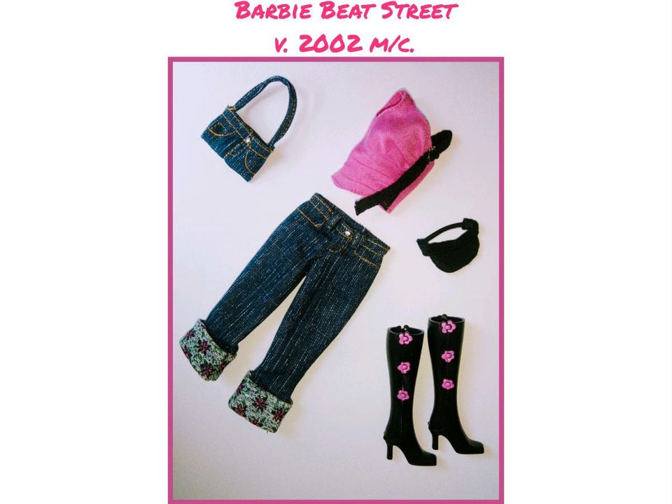 BARBIE 2002 BEAT STREET FASHIONS VINTAGE KLEIDUNG ZUBEHÖR in Hamburg