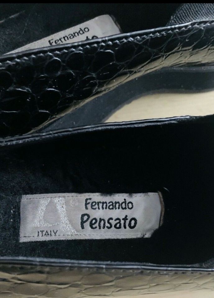 FERNANDO PENSATO italienische LACKSCHUHE GR 37 wie NEU TIPPTOPP in Hamburg