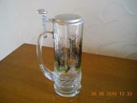 Bierkrug Glas mit Zinndeckel 4 Jahreszeiten 0,5 Liter Bayern - Karlstadt Vorschau