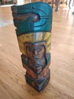 Deko: ethnische Holzfigur Amerikanische Ureinwohner Bayern - Nürnberg (Mittelfr) Vorschau