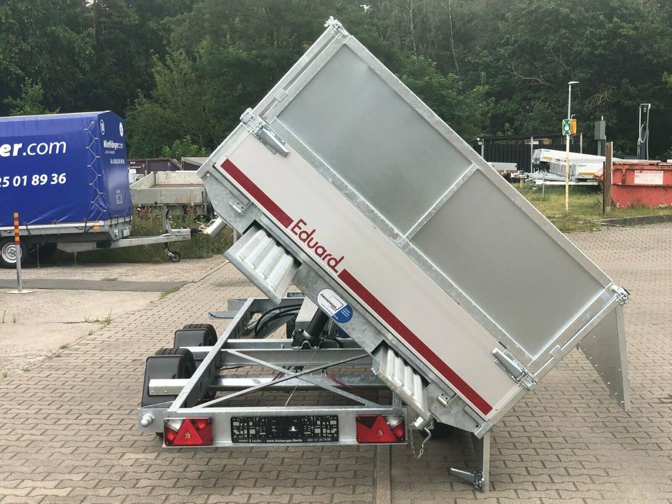 ⭐ Eduard e-Kipper 3-Seiten 3000kg 330x180x90cm Laubgitter 63 in Schöneiche bei Berlin