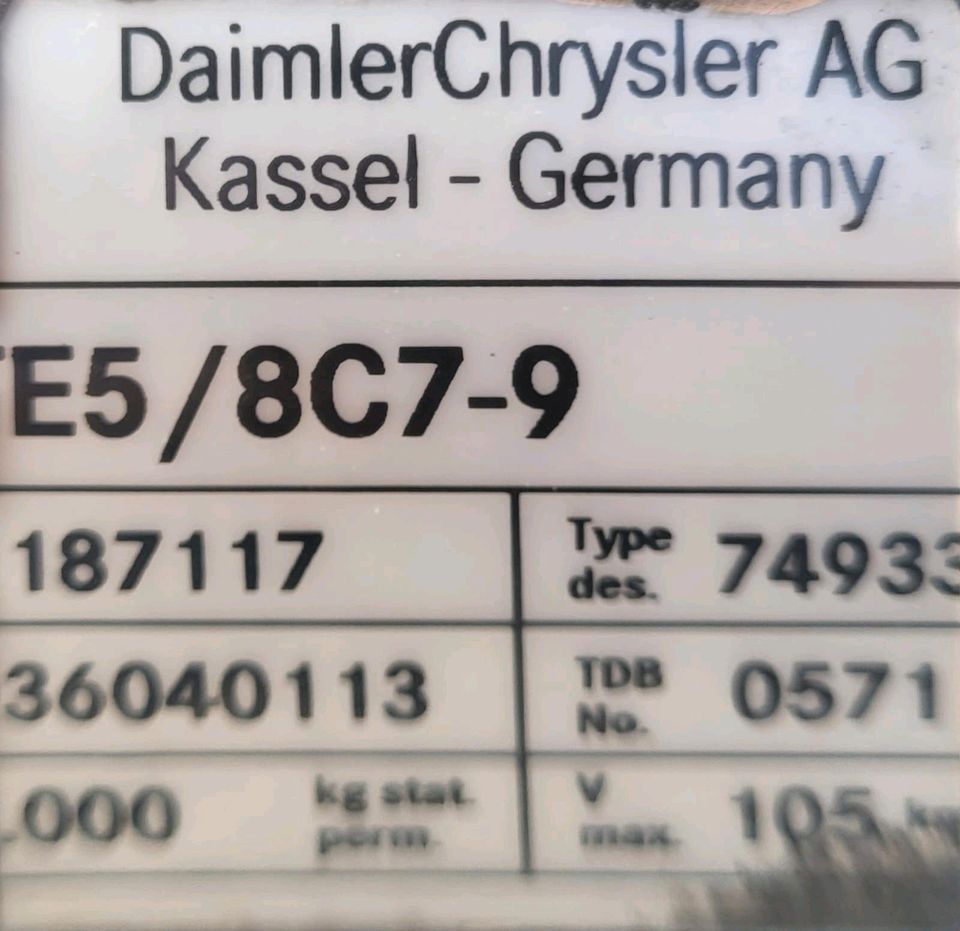 3x Auflieger-Anhänger Achse Mercedes-Benz Bremsscheiben 10 schrau in Oberschleißheim