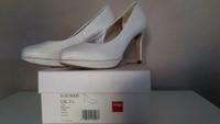 Högl Satin Damen Pumps Brautschuh creme Gr. 36 / 3,5 UK Rheinland-Pfalz - Erpolzheim Vorschau