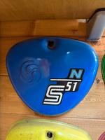Simson Seitendeckel Olympiablau S51N Originallack DDR Sachsen-Anhalt - Niedere Börde Vorschau