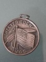 Münze, Anhänger Weltfrieden 1945 Nordrhein-Westfalen - Nottuln Vorschau