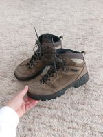 Lowa Wanderschuhe hohe Wanderstiefel Leder braun Gr. 41 mid w 5 Bayern - Klingenberg am Main Vorschau