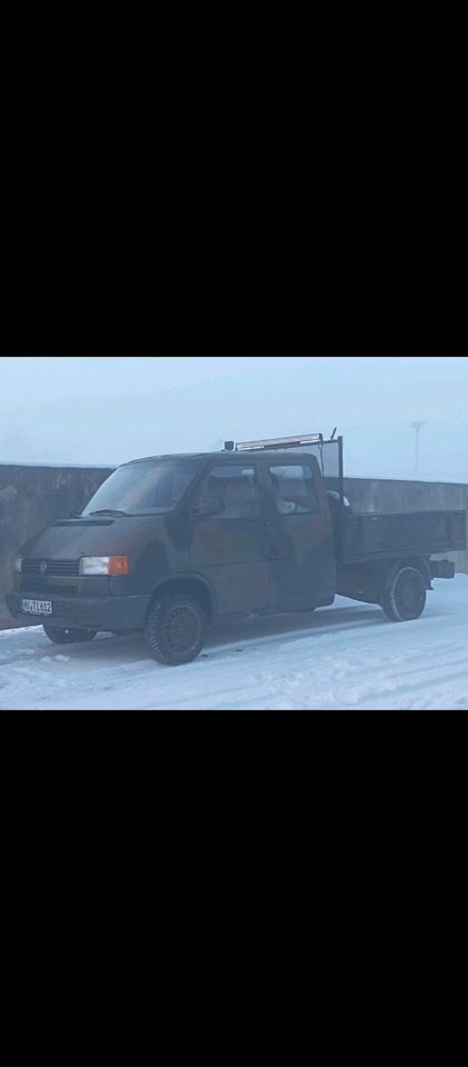 VW t4 doka Bundeswehr in Havelberg