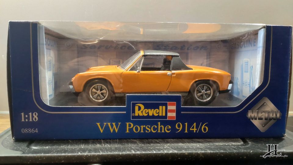 Revell ® VW Porsche 914-6 1972 orange 1/18 in Alzenau