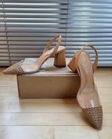 *ZARA* Sandalette Beige Transparent Flechtung 39 NP49,95€ TOP! Bayern - Ingolstadt Vorschau