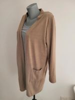 Leichter Cardigan beige braun XL 44 Hessen - Bebra Vorschau