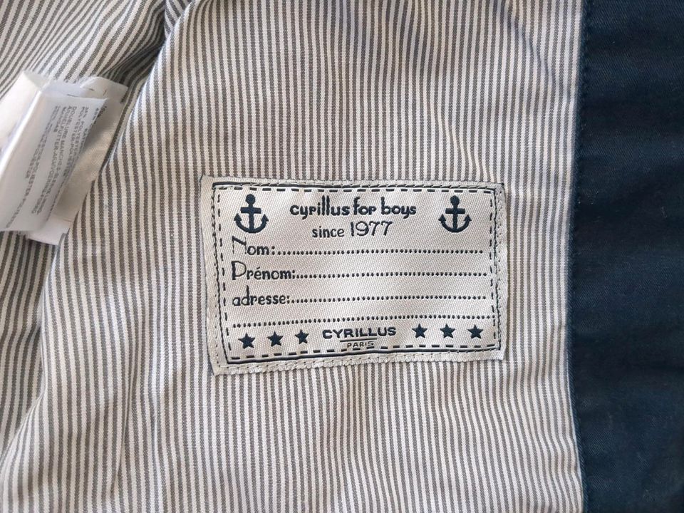 Jacke Cyrillus Paris Gr. 128 ❤️maritim❤️ Übergang in Bispingen