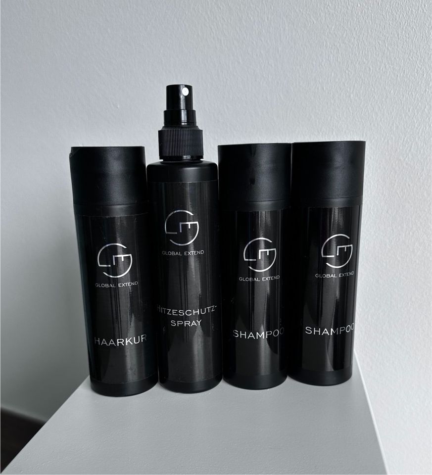 Global extend set haarverlängerung haare shampoo kur extensions in Herzogenaurach