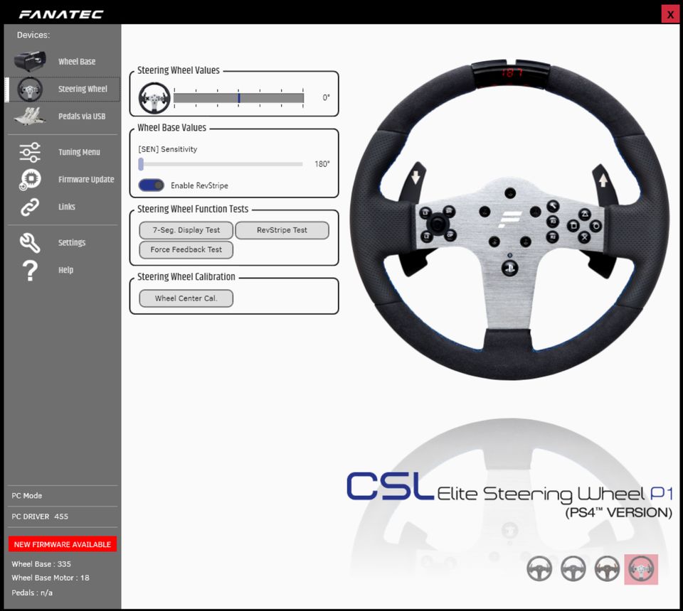 Sim Racing Rig: Fanatec CSL Elite Lenkrad & Club Sport Pedale Alu in Waldshut-Tiengen